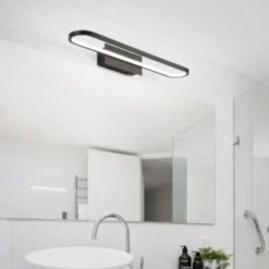 Gianni LED vegg baderomslampe IP44 60cm sort