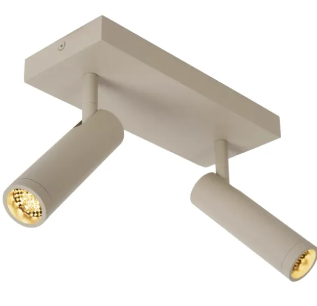 Grado takspot 2lys 25cm beige