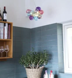 Gross taklampe 30cm flerfarget