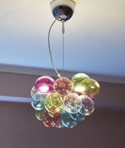 Gross taklampe 30cm flerfarget