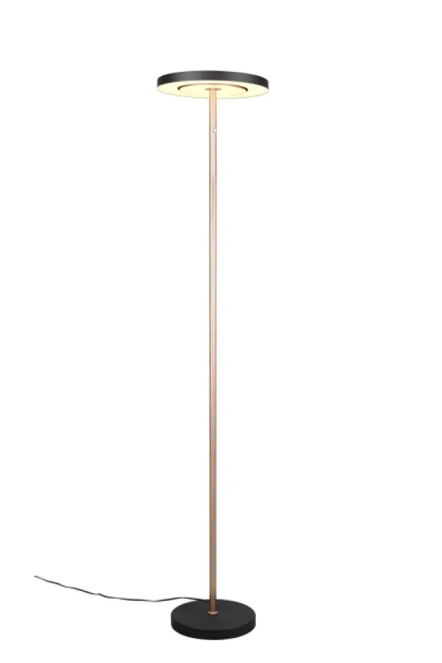 Guano LED gulvlampe 150cm sort