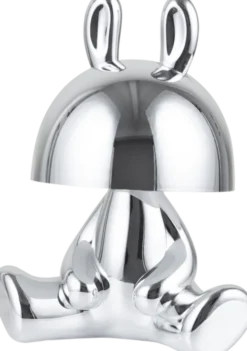 Hare Hatt LED oppladbar bordlampe 24cm krom