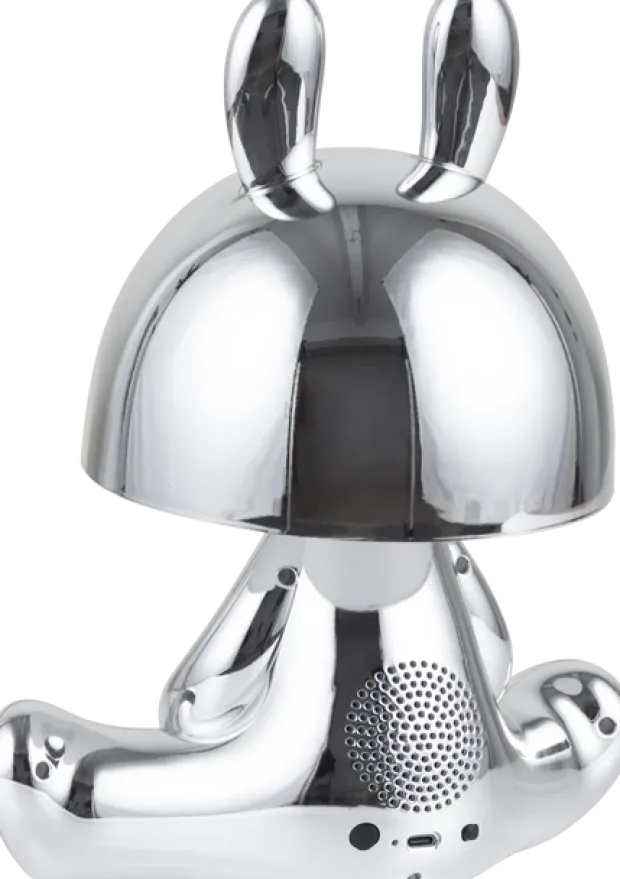 Hare Hatt LED oppladbar bordlampe 24cm krom