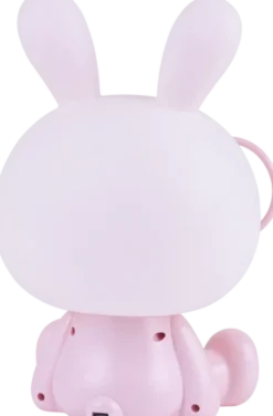 Hare LED oppladbar bordlampe 23cm rosa