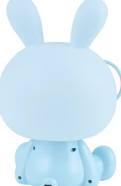 Hare LED oppladbar bordlampe 23cm blå