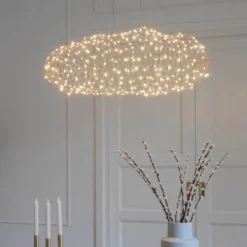 Hayden taklampe 75cm gull