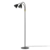 Hygge gulvlampe 2lys 135cm sort