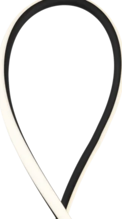 Infinity LED gulvlampe 143cm sort