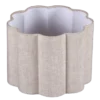 Iselin skjerm rund 25cm beige