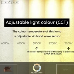 Janderin LED vegglampe 5m champagne