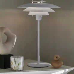 Joakim bordlampe 53cm hvit