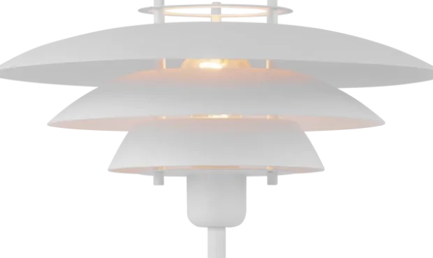 Joakim bordlampe 53cm hvit