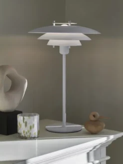Joakim bordlampe 53cm hvit