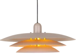 Joakim II taklampe 45cm beige