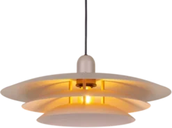 Joakim II taklampe 45cm beige