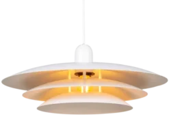 Joakim II taklampe 45cm hvit