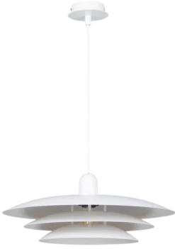 Joakim II taklampe 45cm hvit
