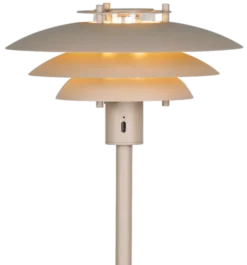 Joakim LED oppladbar gulvlampe 135cm beige