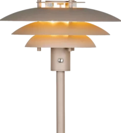 Joakim LED oppladbar gulvlampe 135cm beige