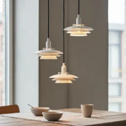Joakim taklampe rondell 3lys 44cm beige
