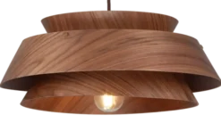 Justin taklampe 42cm brun