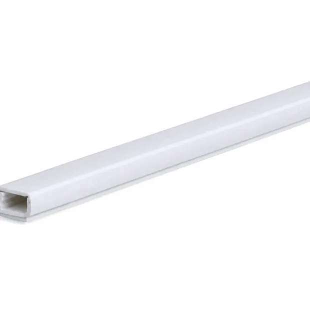 Kabelkanal 2m lim 12x7mm hvit