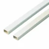 Kabelkanal 2m skru 16x10mm hvit