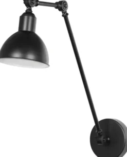 Kalle vegglampe 55cm sort