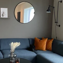 Karlsson vegglampe 82cm sort