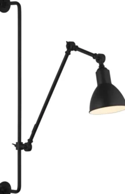 Karlsson vegglampe 82cm sort