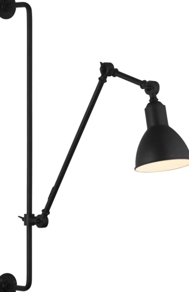 Karlsson vegglampe 82cm sort