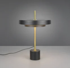 Keaton LED bordlampe 46cm sort