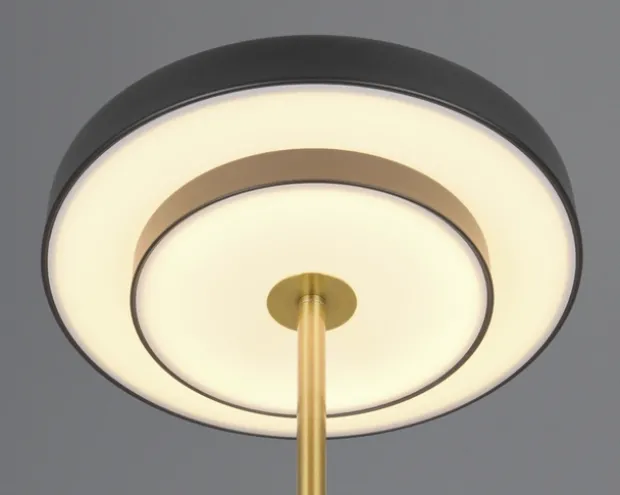 Keaton LED bordlampe 46cm sort