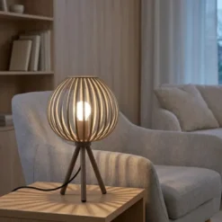 Keliz bordlampe 32cm coffee