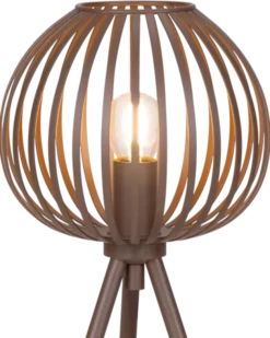 Keliz bordlampe 32cm coffee