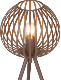 Keliz bordlampe 32cm coffee