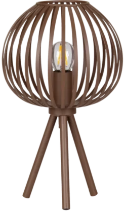 Keliz bordlampe 32cm coffee