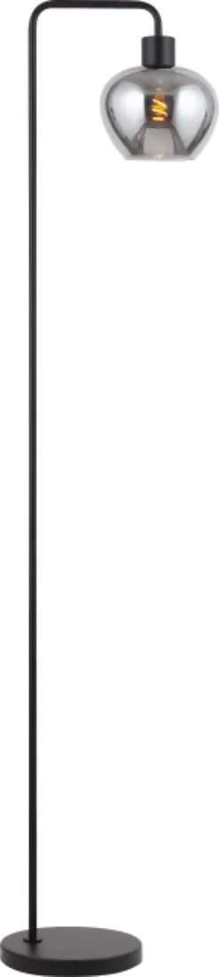 Kelly gulvlampe 152,5cm smoke