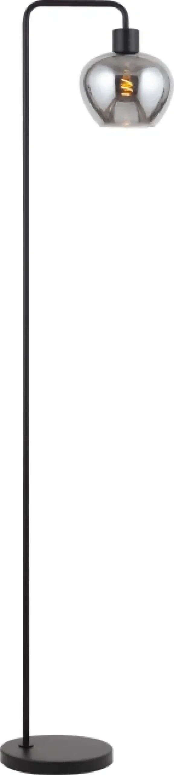 Kelly gulvlampe 152,5cm smoke