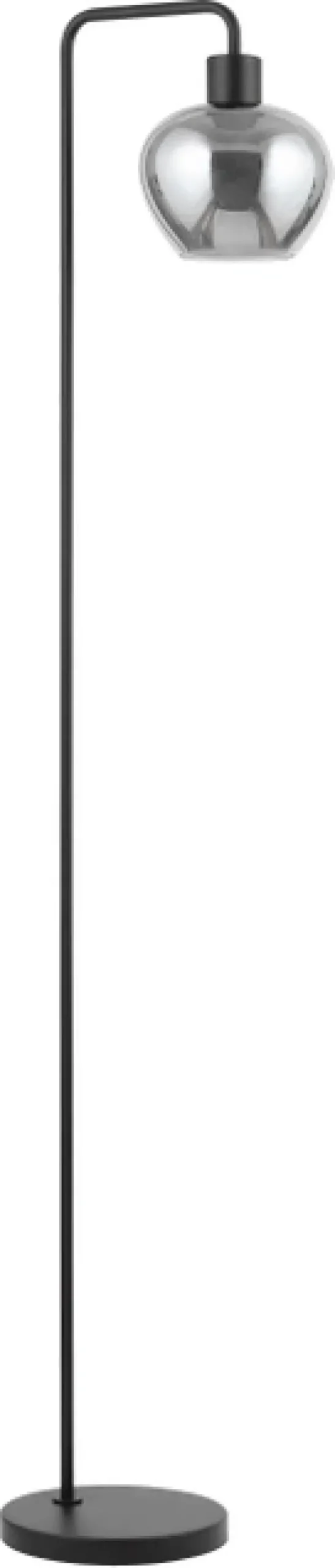 Kelly gulvlampe 152,5cm smoke