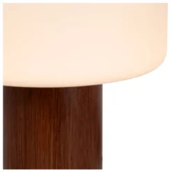 Kenan bordlampe 28cm brun