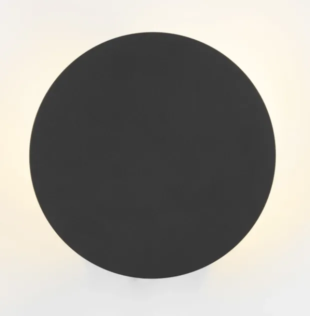 Kepler Cover vegglampe 23cm sort