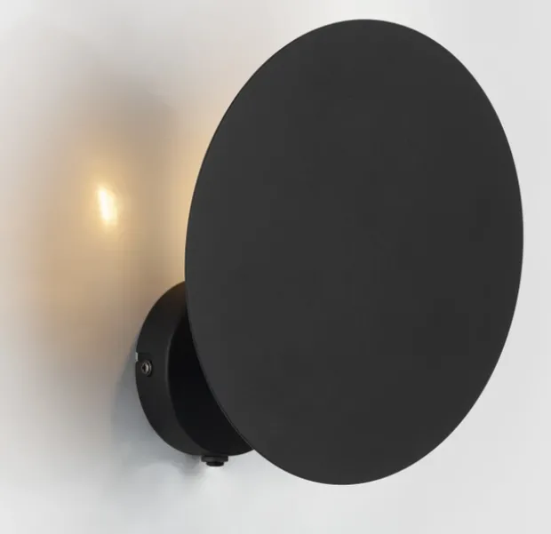 Kepler Cover vegglampe 23cm sort
