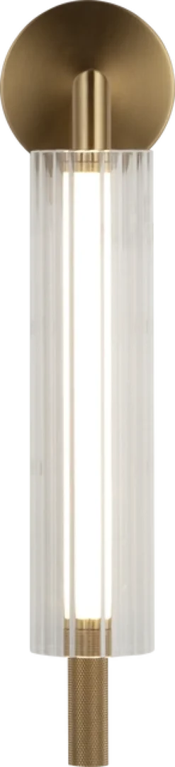 Kosta LED vegglampe 43,5cm messing