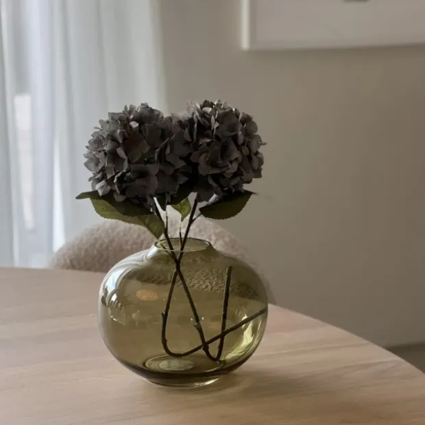 Kula vase 25cm grønn