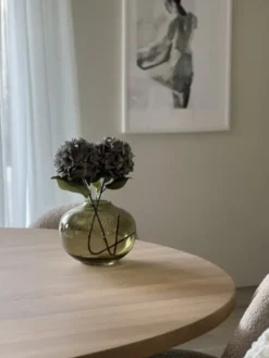 Kula vase 25cm grønn