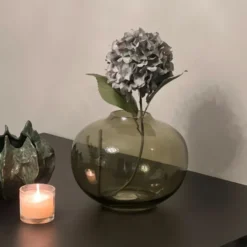 Kula vase 25cm grønn