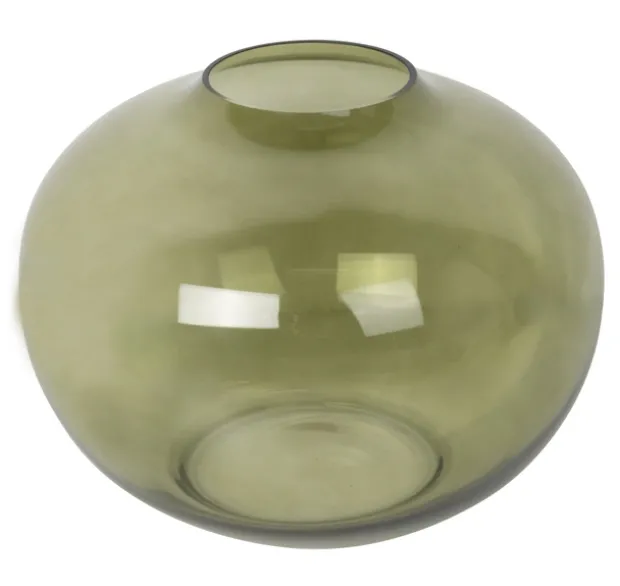 Kula vase 25cm grønn