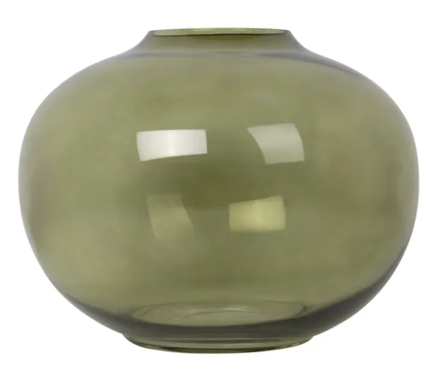 Kula vase 25cm grønn