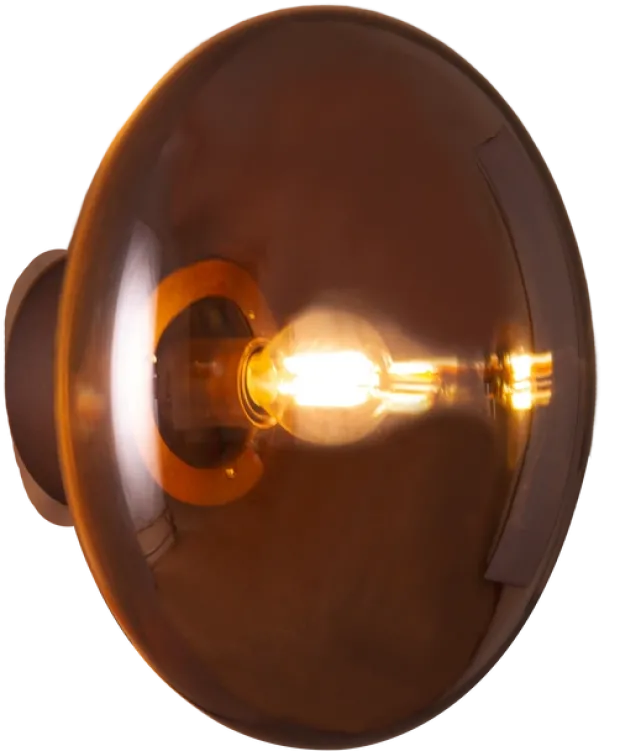 Leana plafond taklampe 25cm brun